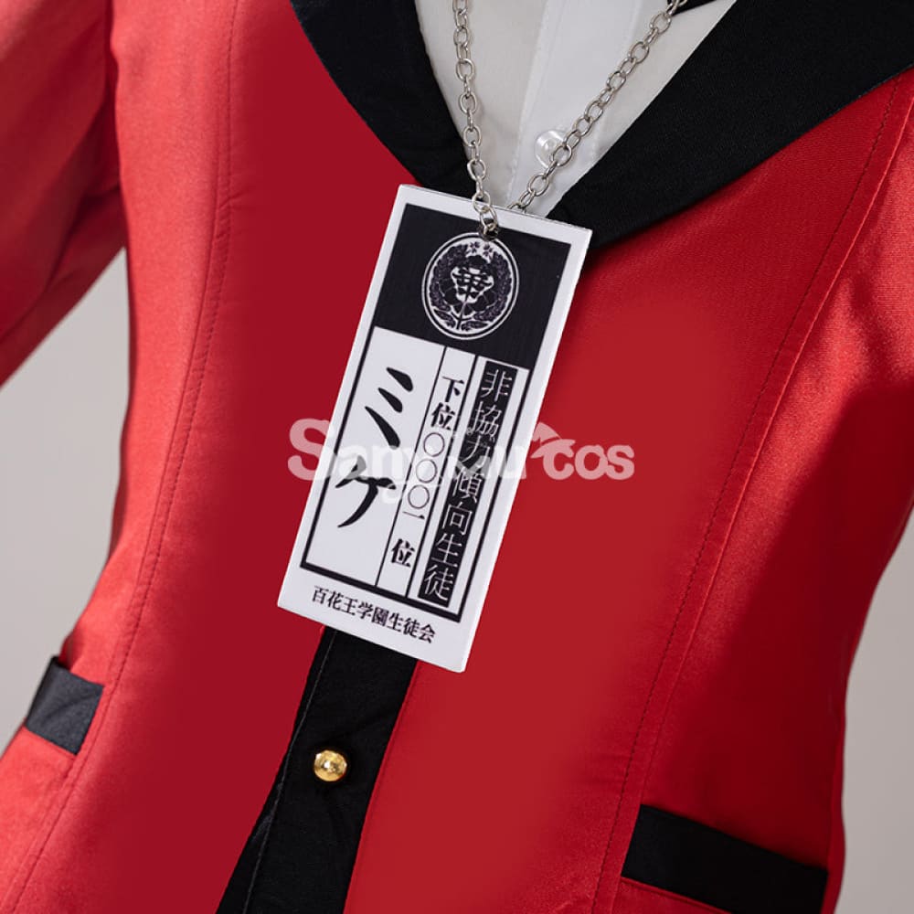 Anime Kakegurui Cosplay Costume Yumeko Jabami School Uniform Women Costume