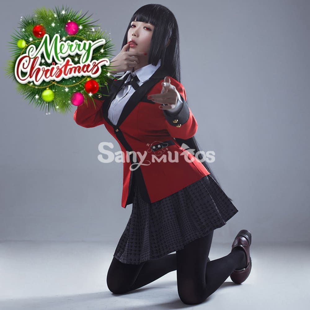 Anime Kakegurui Cosplay Costume Yumeko Jabami School Uniform Women Costume