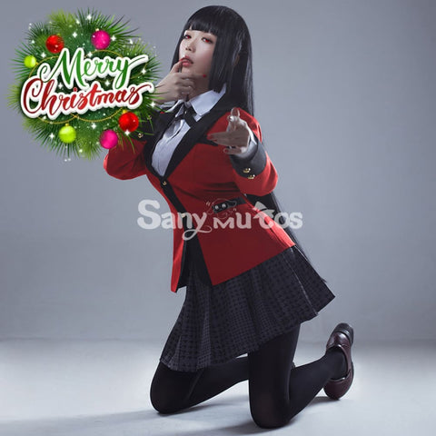 Anime Kakegurui Cosplay Costume Yumeko Jabami School Uniform Women Costume