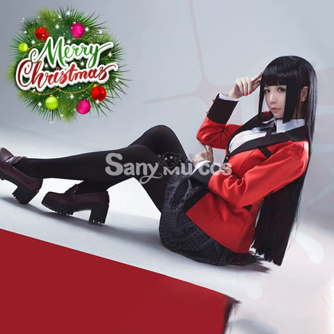 Anime Kakegurui Cosplay Costume Yumeko Jabami School Uniform Women Costume