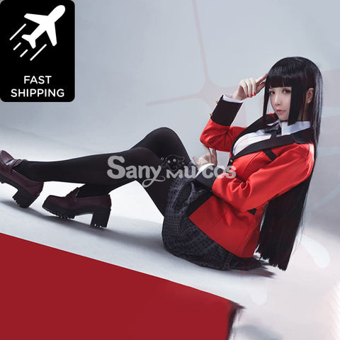 Anime Kakegurui Cosplay Costume Yumeko Jabami School Uniform Women Costume