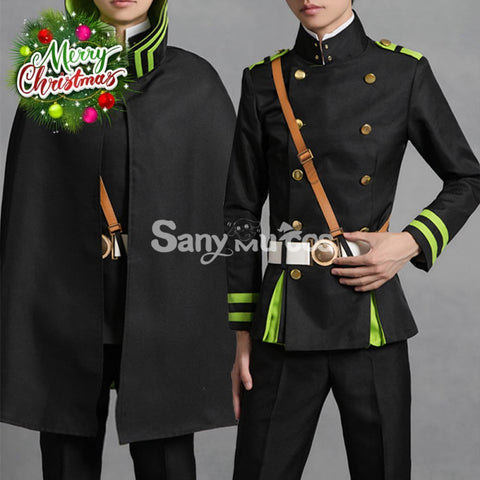 Anime Seraph of the End Yuichiro Hyakuya Military Uniform Cosplay Costume Halloween