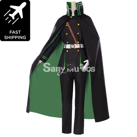 Anime Seraph of the End Yuichiro Hyakuya Military Uniform Cosplay Costume Halloween