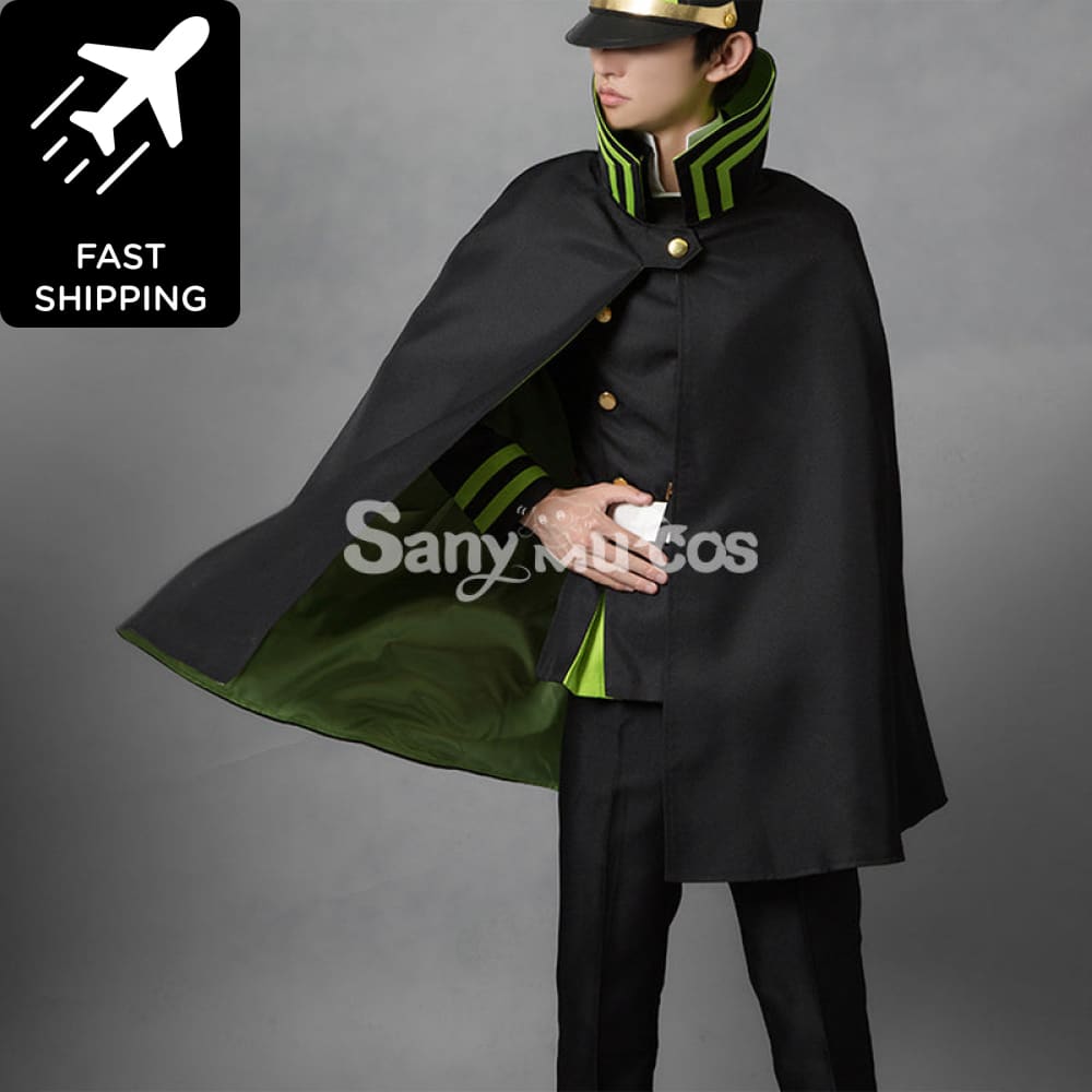 Anime Seraph of the End Yuichiro Hyakuya Military Uniform Cosplay Costume Halloween