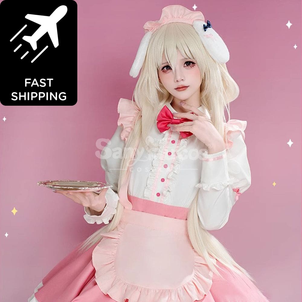 【Pre-Sale】Game Amairo Chocolate Cosplay Misono Ichika/Yukimura Chieri Cosplay Costume Premium Edition Misono Ichika / S