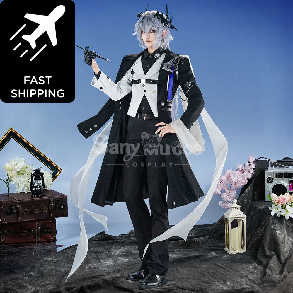 【Pre-Sale】Game Arknights Cosplay Ambience Synesthesia Logos Cosplay Costume Premium Edition Cosplay Costumes