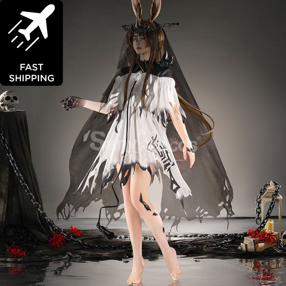 【Pre-Sale】Game Arknights Cosplay Amiya Cosplay Costume Premium Edition Cosplay Costumes