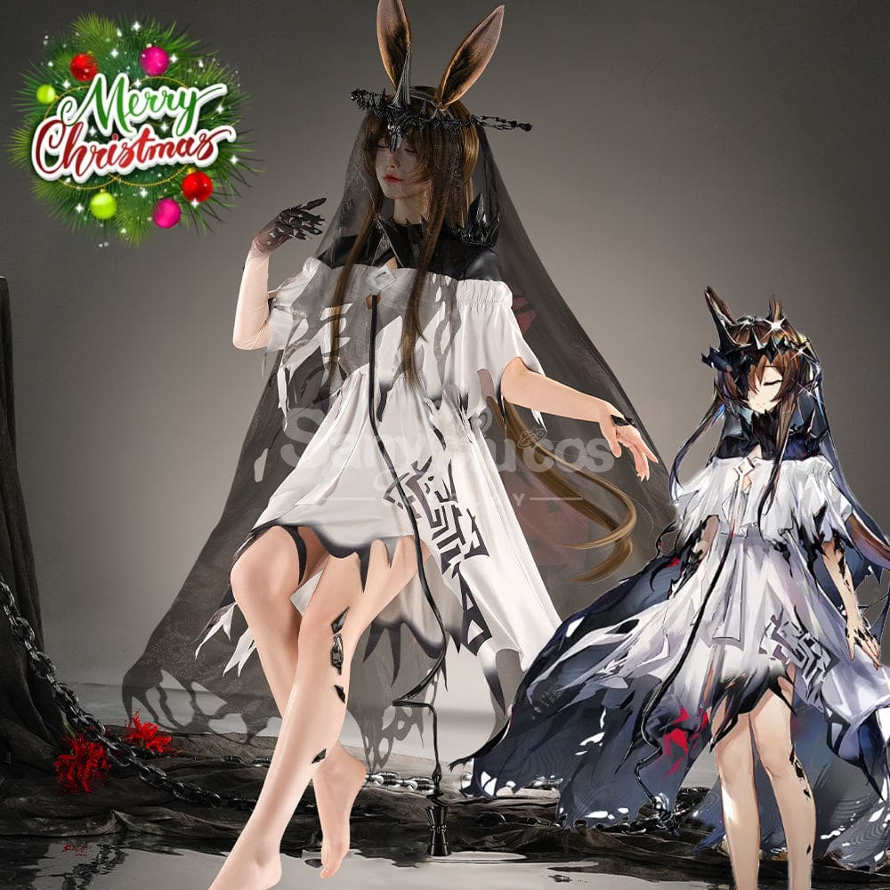 【Pre-Sale】Game Arknights Cosplay Amiya Cosplay Costume Premium Edition Cosplay Costumes