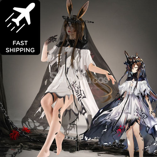 【Pre-Sale】Game Arknights Cosplay Amiya Cosplay Costume Premium Edition Cosplay Costumes 1000