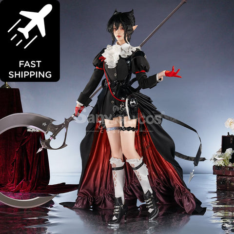 【Pre-Sale】Game Arknights Cosplay Entelechia Cosplay Costume Premium Edition Cosplay Costumes