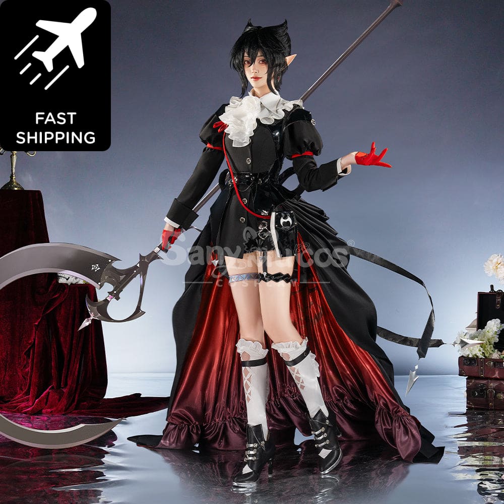 【Pre-Sale】Game Arknights Cosplay Entelechia Cosplay Costume Premium Edition Cosplay Costumes