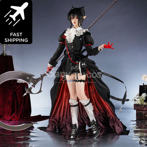 【Pre-Sale】Game Arknights Cosplay Entelechia Cosplay Costume Premium Edition Cosplay Costumes