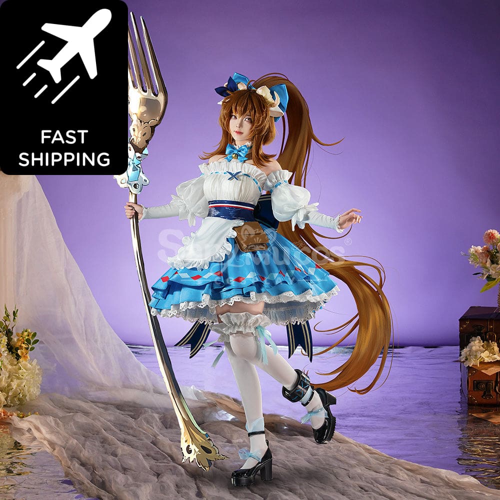 【Pre-Sale: Ship By Dec. 30Th!】 Game Arknights Cosplay Eyjafjalla The Hvít Aska Costume