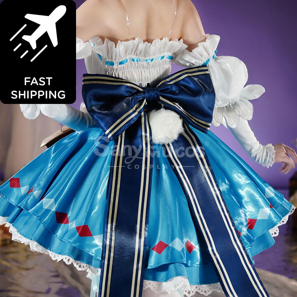 【Pre-Sale: Ship By Dec. 30Th!】 Game Arknights Cosplay Eyjafjalla The Hvít Aska Costume