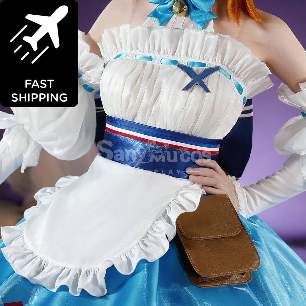 【Pre-Sale: Ship By Dec. 30Th!】 Game Arknights Cosplay Eyjafjalla The Hvít Aska Costume