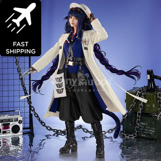 【Pre-Sale】Game Arknights Cosplay Jessica the Liberated Cosplay Costume Premium Edition Cosplay Costumes 1000