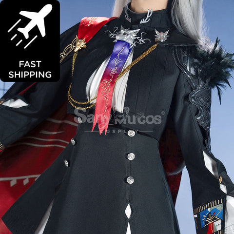 【48H To Ship】Game Arknights Cosplay Lappland the Decadenza Cosplay Costume Premium Edition Fabric / S Cosplay Costumes