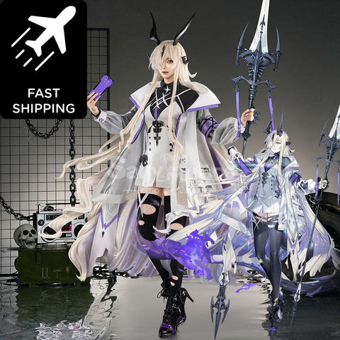 【Pre-Sale】Game Arknights Cosplay Necrass Cosplay Costume Premium Edition Cosplay Costumes