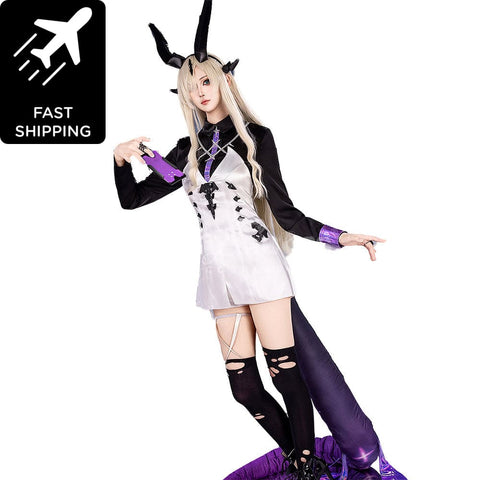 【48H To Ship】Game Arknights Cosplay Necrass Cosplay Costume Premium Edition Cosplay Costumes