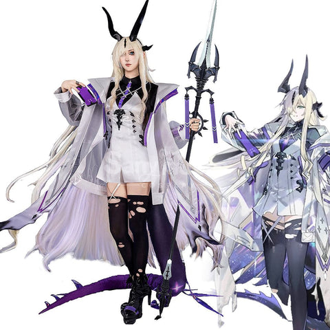 【48H To Ship】Game Arknights Cosplay Necrass Cosplay Costume Premium Edition Cosplay Costumes