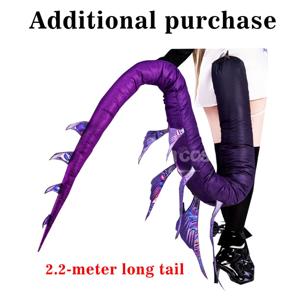 【48H To Ship】Game Arknights Cosplay Necrass Cosplay Costume Premium Edition Tail Cosplay Costumes