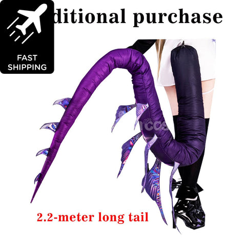 【48H To Ship】Game Arknights Cosplay Necrass Cosplay Costume Premium Edition Tail Cosplay Costumes