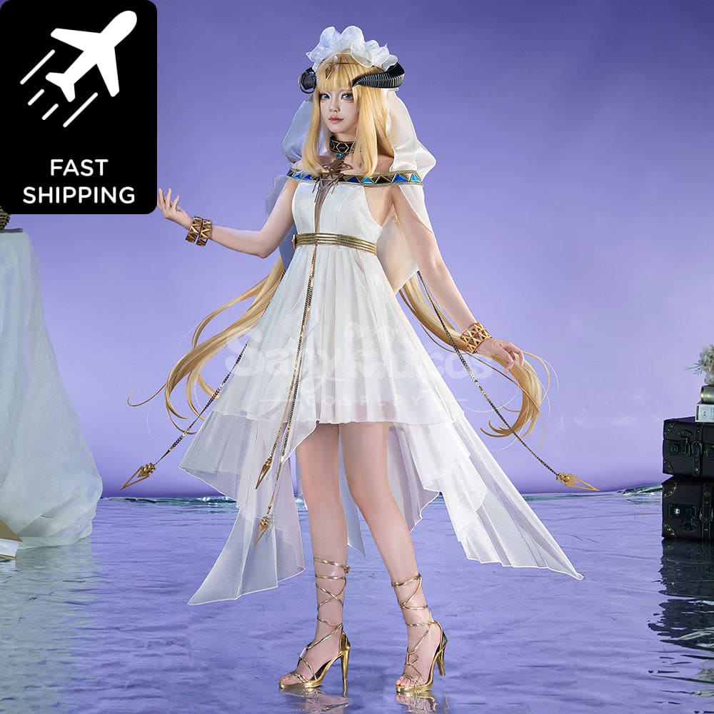 【Pre-Sale: Ship By January 30Th!】Game Arknights Cosplay Nightingale Costume Premium Edition Costumes