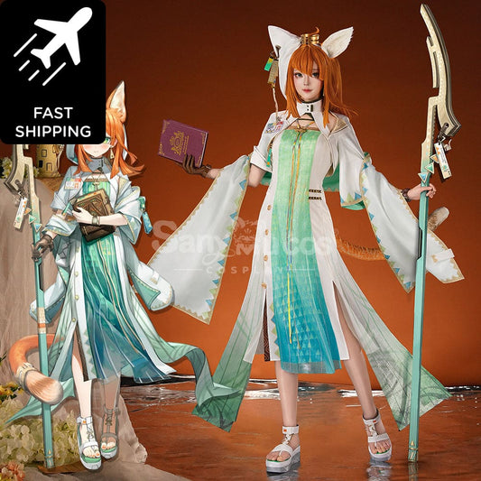 Game Arknights Cosplay Papyrus Costume Premium Edition Costumes 1000