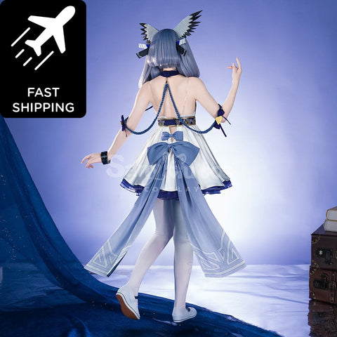 【Pre-Sale】Game Arknights Cosplay Ptilopsis Costume Premium Edition Costumes