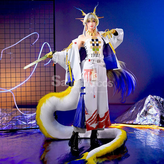 【48H To Ship】Game Arknights Cosplay Shu Costume Premium Edition Costumes 1000