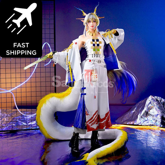 【48H To Ship】Game Arknights Cosplay Shu Costume Premium Edition Costumes 1000