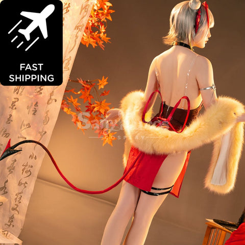 【Pre-Sale】Game Arknights Cosplay Wiš’adel Cheongsam Cosplay Costume Premium Edition Cosplay Costumes