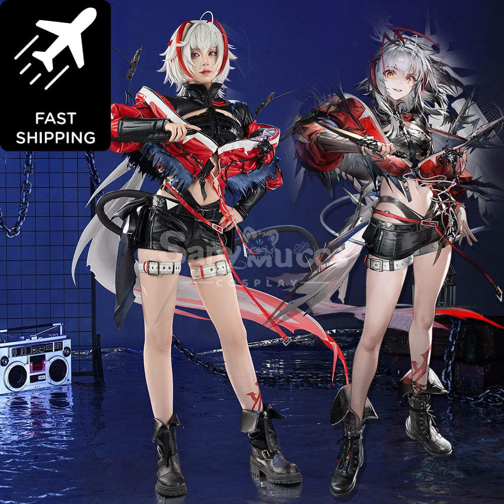 【In Stock】Game Arknights Cosplay Wiš’adel Costume Premium Edition Costumes