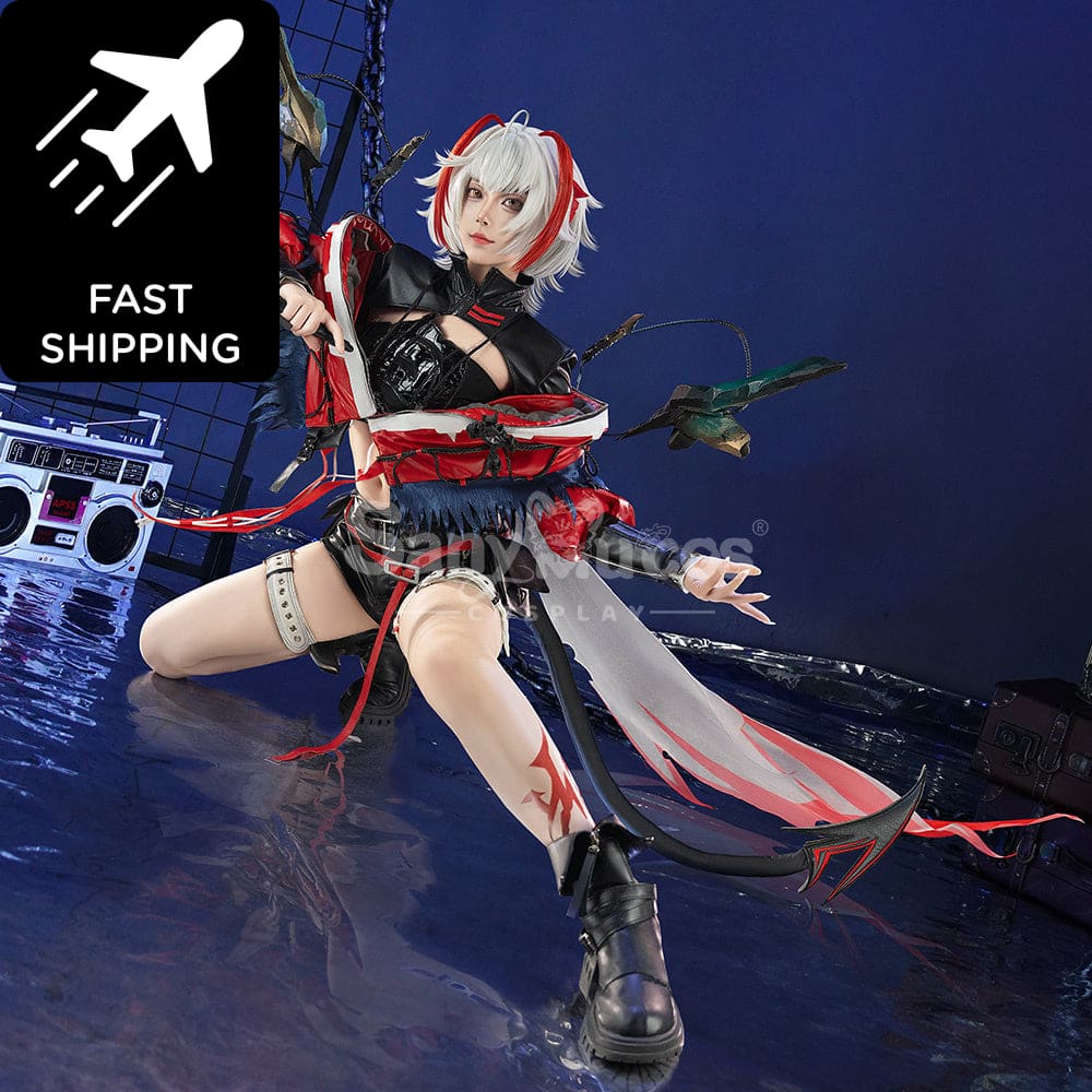 【In Stock】Game Arknights Cosplay Wiš’adel Costume Premium Edition Costumes