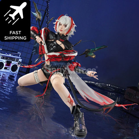 【In Stock】Game Arknights Cosplay Wiš’adel Costume Premium Edition Costumes