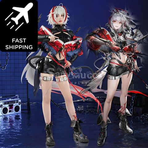 【In Stock】Game Arknights Cosplay Wiš’adel Costume Premium Edition Costumes