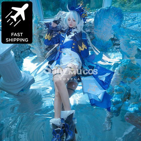 【48H To Ship】Game Genshin Impact Cosplay Furina Costume Premium Edition Costumes