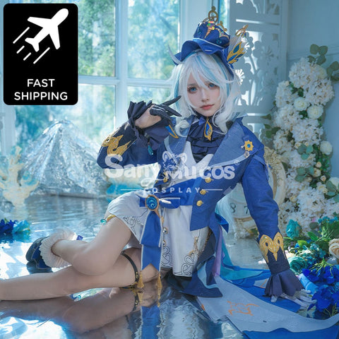 【48H To Ship】Game Genshin Impact Cosplay Furina Costume Premium Edition Costumes