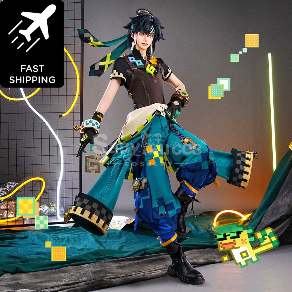 【Pre-Sale】Game Genshin Impact Cosplay Kinich Costume Premium Edition Costumes