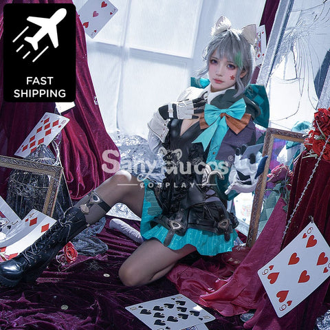 【48H To Ship】Game Genshin Impact Cosplay Lynette Costume Premium Edition Costumes