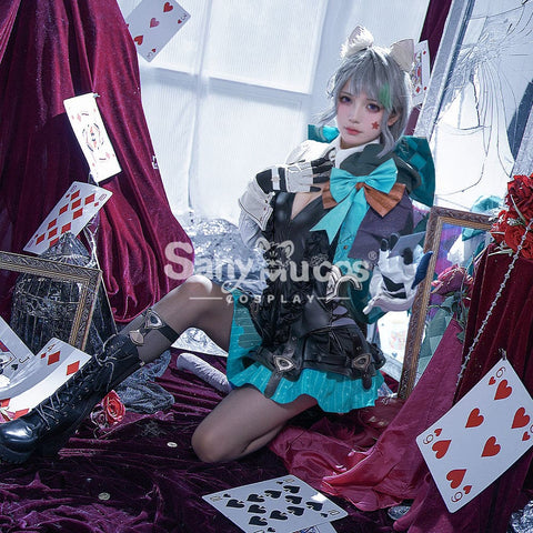 【48H To Ship】Game Genshin Impact Cosplay Lynette Costume Premium Edition Costumes