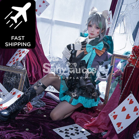 【48H To Ship】Game Genshin Impact Cosplay Lynette Costume Premium Edition Costumes