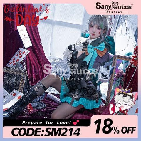 【48H To Ship】Game Genshin Impact Cosplay Lynette Costume Premium Edition Costumes