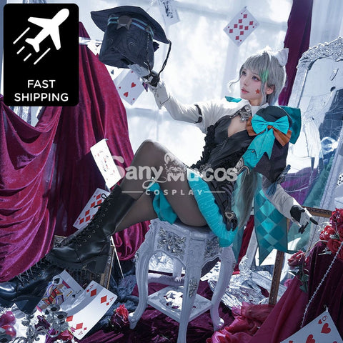 【48H To Ship】Game Genshin Impact Cosplay Lynette Costume Premium Edition Costumes