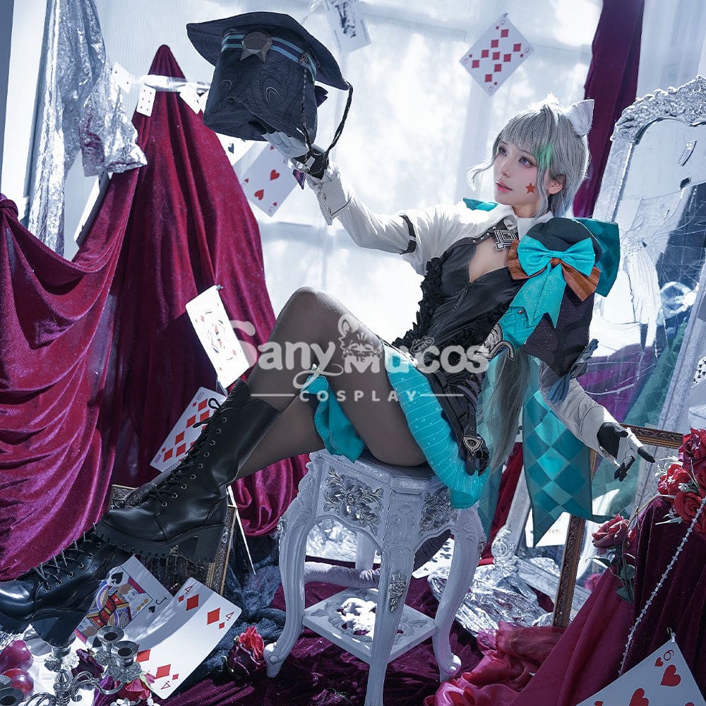 【48H To Ship】Game Genshin Impact Cosplay Lynette Costume Premium Edition Costumes
