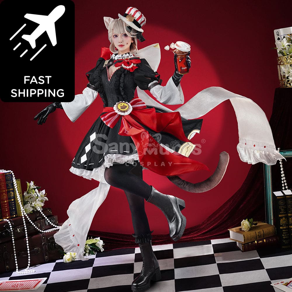 【48H To Ship】Game Genshin Impact Cosplay Lynette X Kfc Costume Premium Edition Costumes