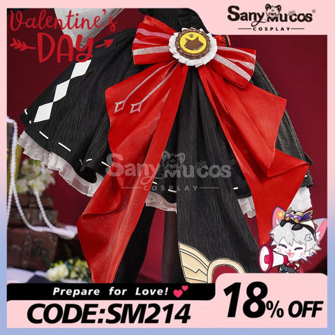 【48H To Ship】Game Genshin Impact Cosplay Lynette X Kfc Costume Premium Edition Costumes