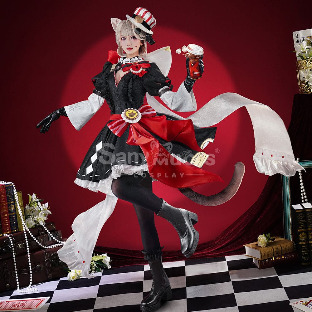 【48H To Ship】Game Genshin Impact Cosplay Lynette X Kfc Costume Premium Edition Costumes