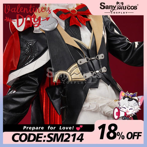 【48H To Ship】Game Genshin Impact Cosplay Lyney X Kfc Costume Premium Edition Costumes