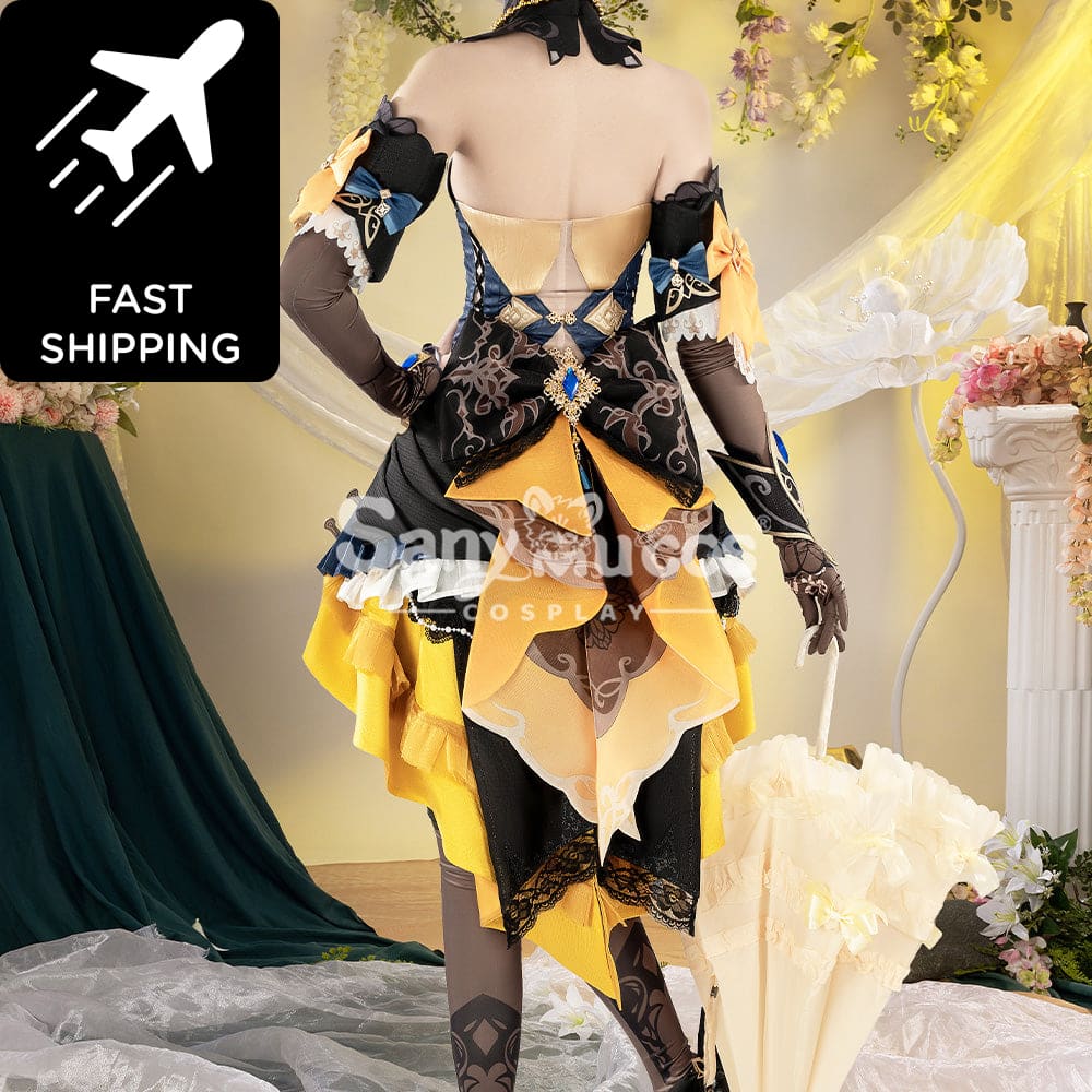 【48H To Ship】Game Genshin Impact Cosplay Navia Costume Premium Edition Costumes